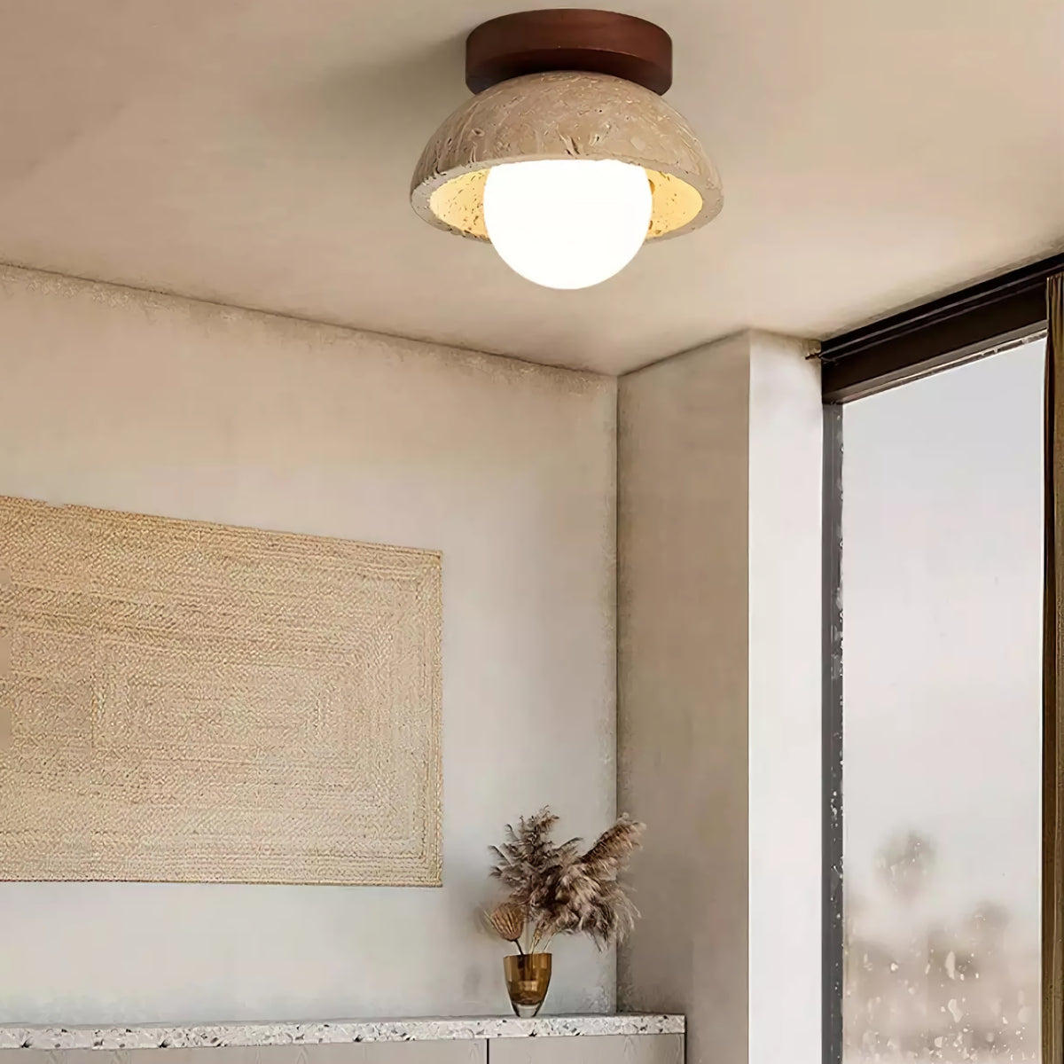 Piedra Ceiling Light