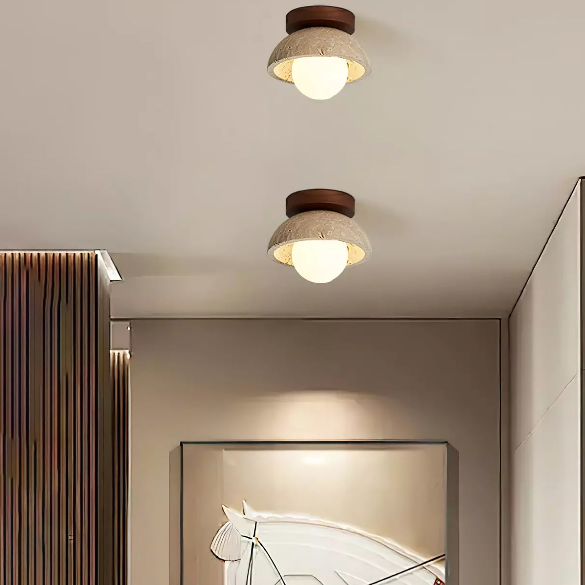 Piedra Ceiling Light