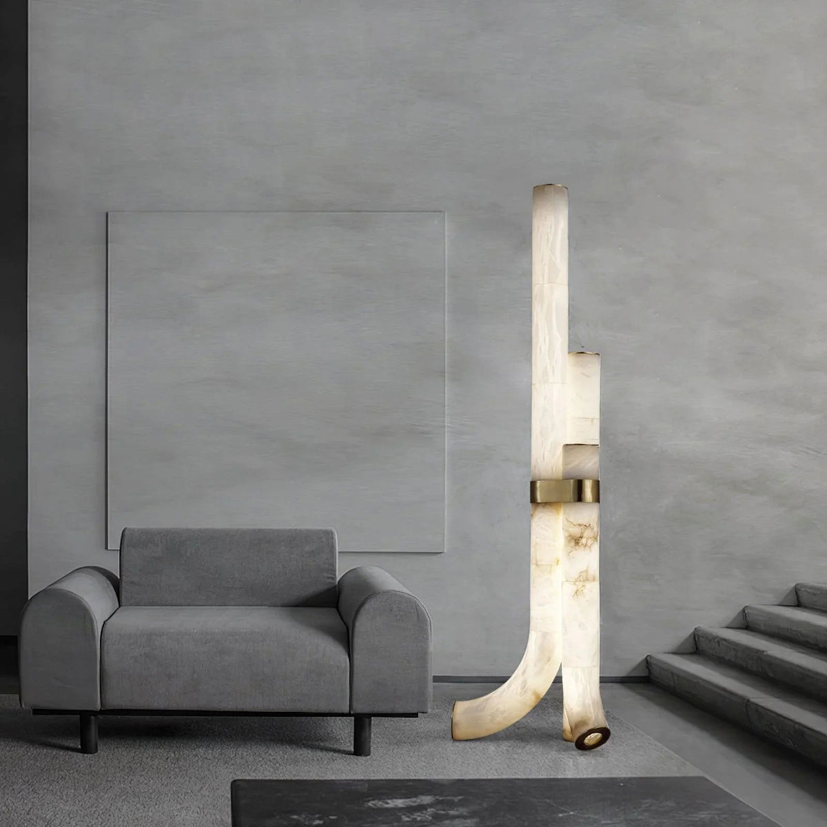 Irregular Tubular Floor lamp