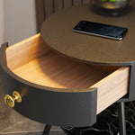 Modern Pleated Drawer Floor Lamp