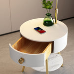 Modern Pleated Drawer Floor Lamp