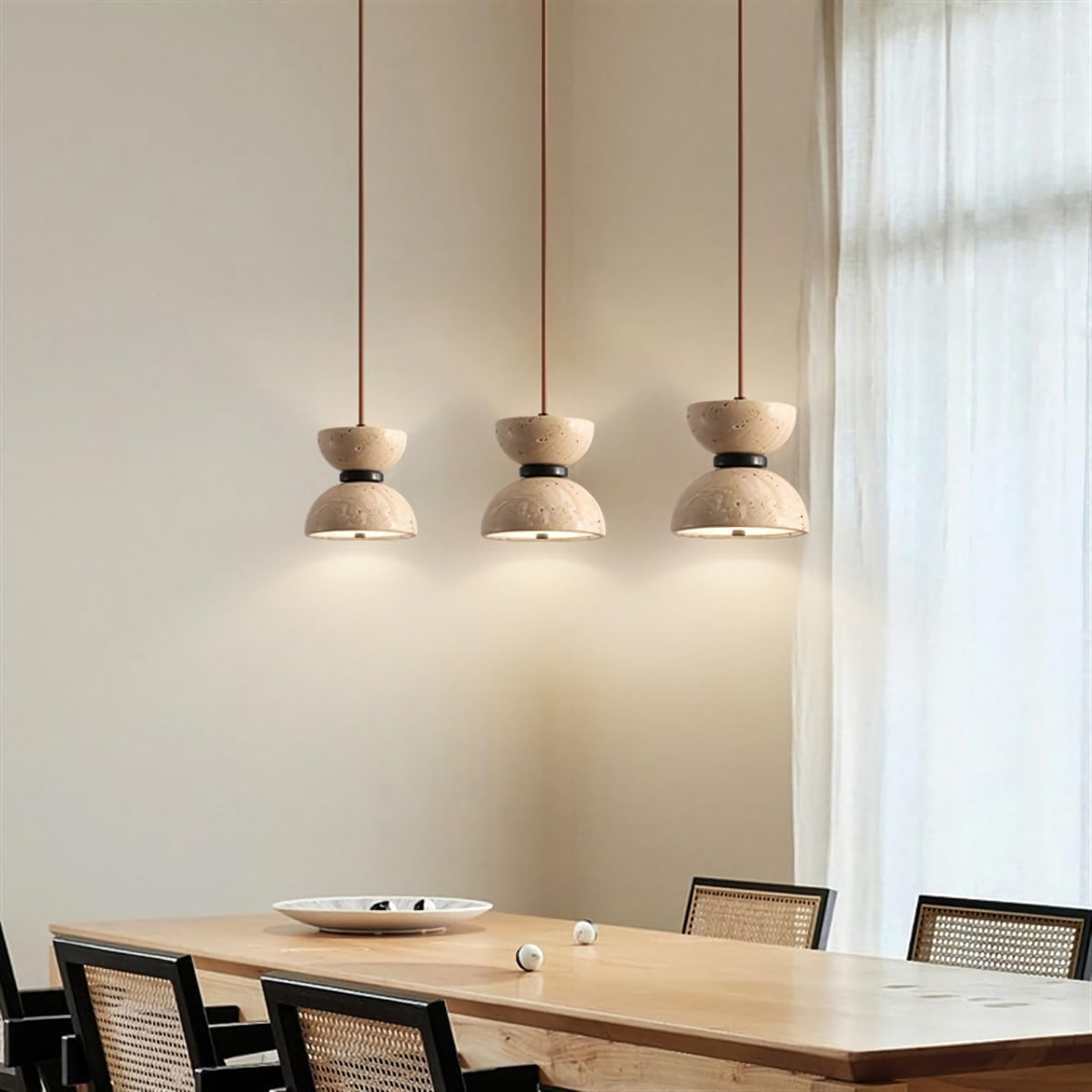 Randolf Travertine Pendant Lamp