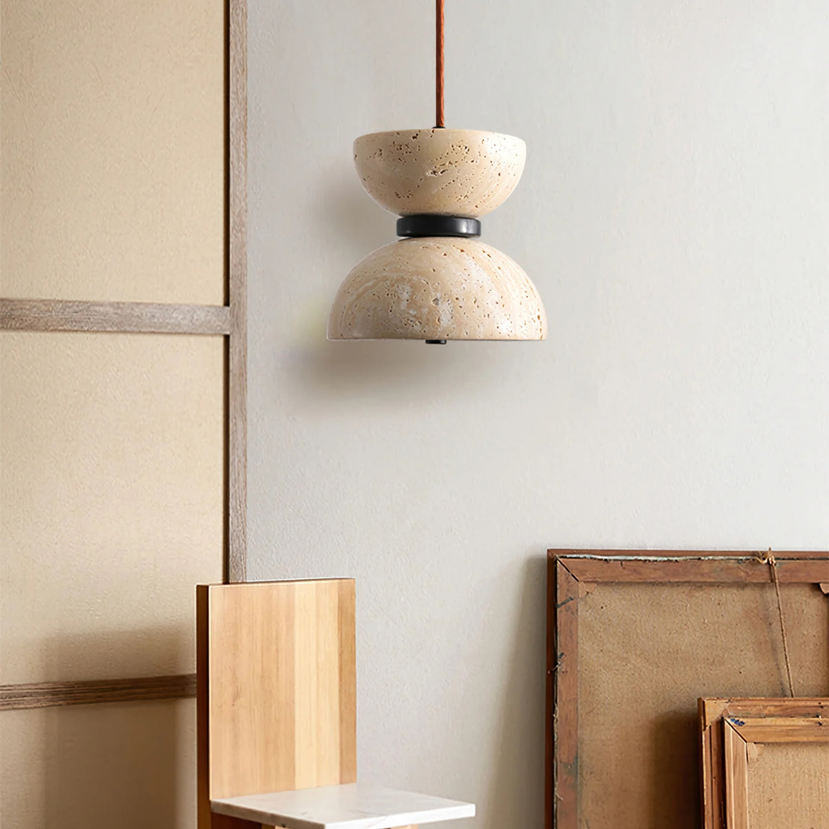 Randolf Travertine Pendant Lamp