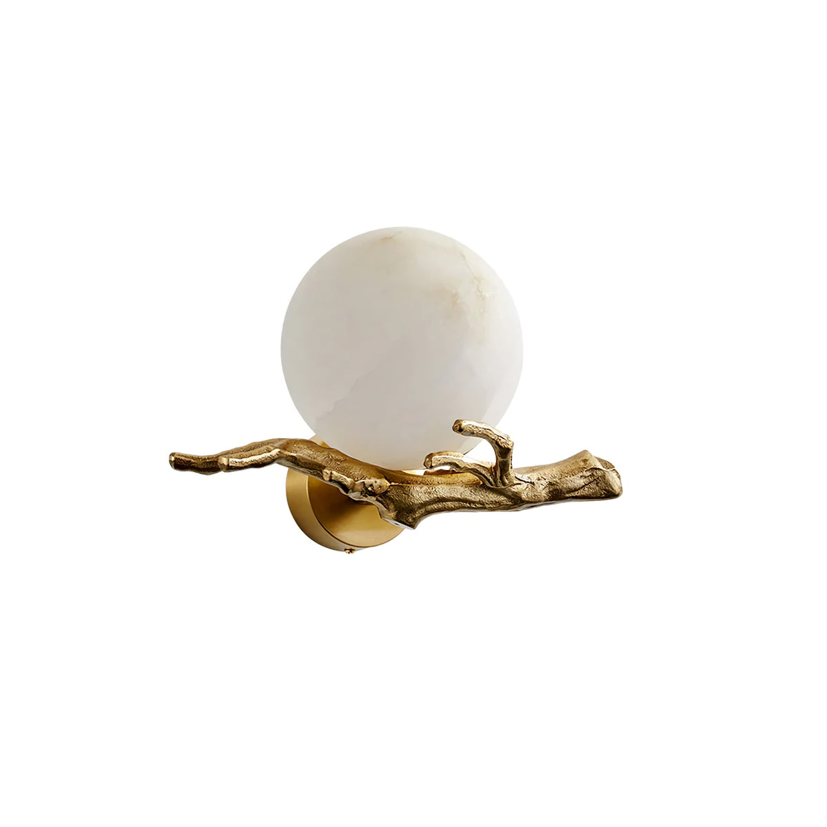 Retro Twigs Alabaster Wall Lamp