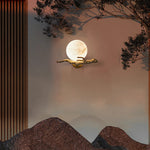 Retro Twigs Alabaster Wall Lamp