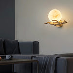 Retro Twigs Alabaster Wall Lamp