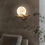 Retro Twigs Alabaster Wall Lamp