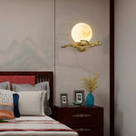 Retro Twigs Alabaster Wall Lamp