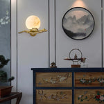 Retro Twigs Alabaster Wall Lamp