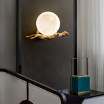 Retro Twigs Alabaster Wall Lamp