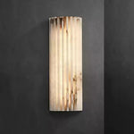 Ribbed Vertical Resin Wall Light
