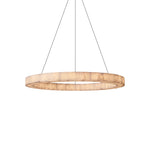 Rivage Shape Alabaster Round Pendant Lamp