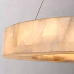 Rivage Shape Alabaster Round Pendant Lamp