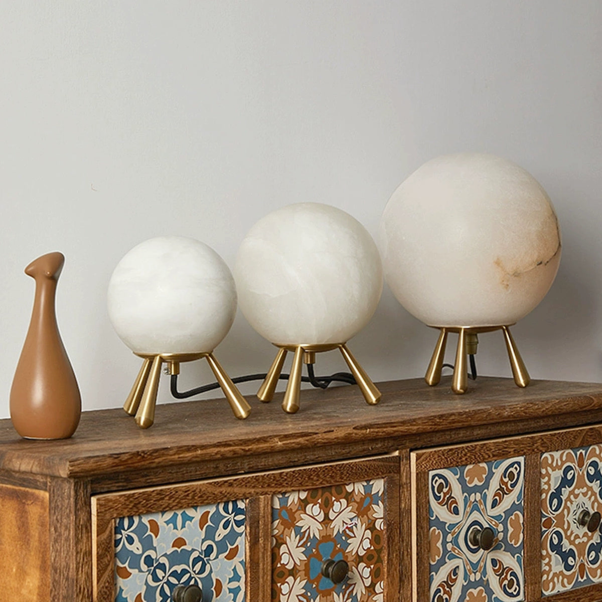 Romi Alabaster Table Lamp