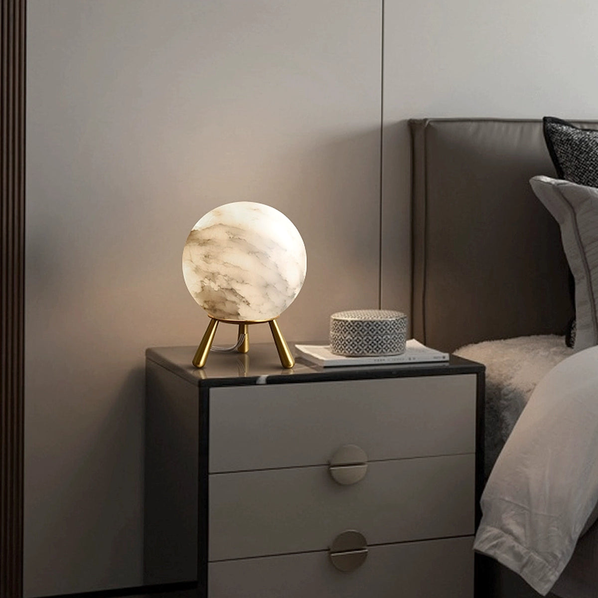 Romi Alabaster Table Lamp