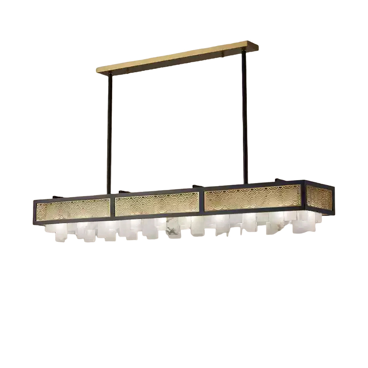 Round AlabasterChandelier