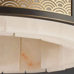 Round AlabasterChandelier