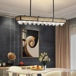 Round AlabasterChandelier