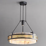 Round AlabasterChandelier