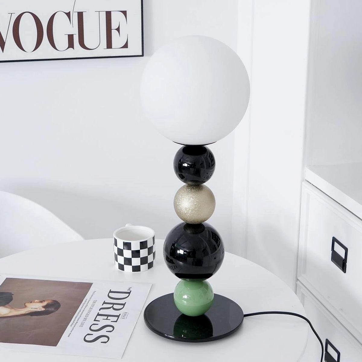 Round Balls Stacking Table Lamp