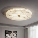 Round Alabaster Ceiling Light