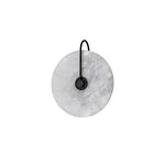 Round Modern Alabaster Wall Lamp