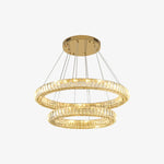 Modern Round Ring Crystal Chandelier