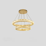 Modern Round Ring Crystal Chandelier