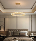 Modern Round Ring Crystal Chandelier