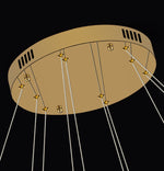 Modern Round Ring Crystal Chandelier