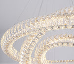 Modern Round Ring Crystal Chandelier