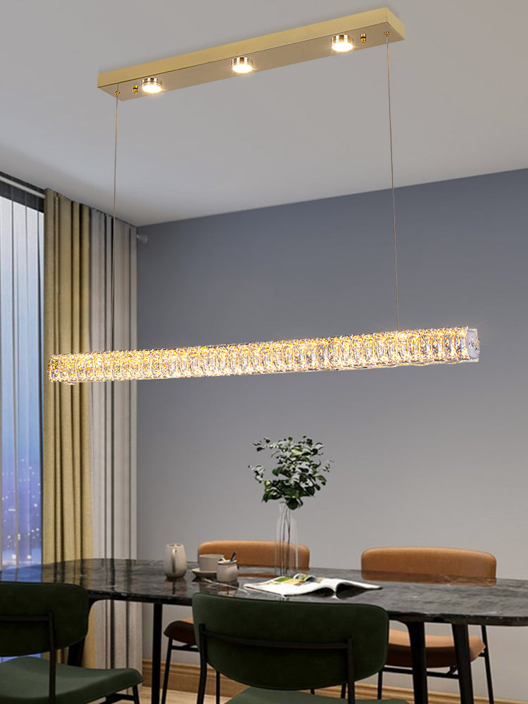 Modern Round Ring Crystal Chandelier