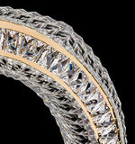 Modern Round Ring Crystal Chandelier