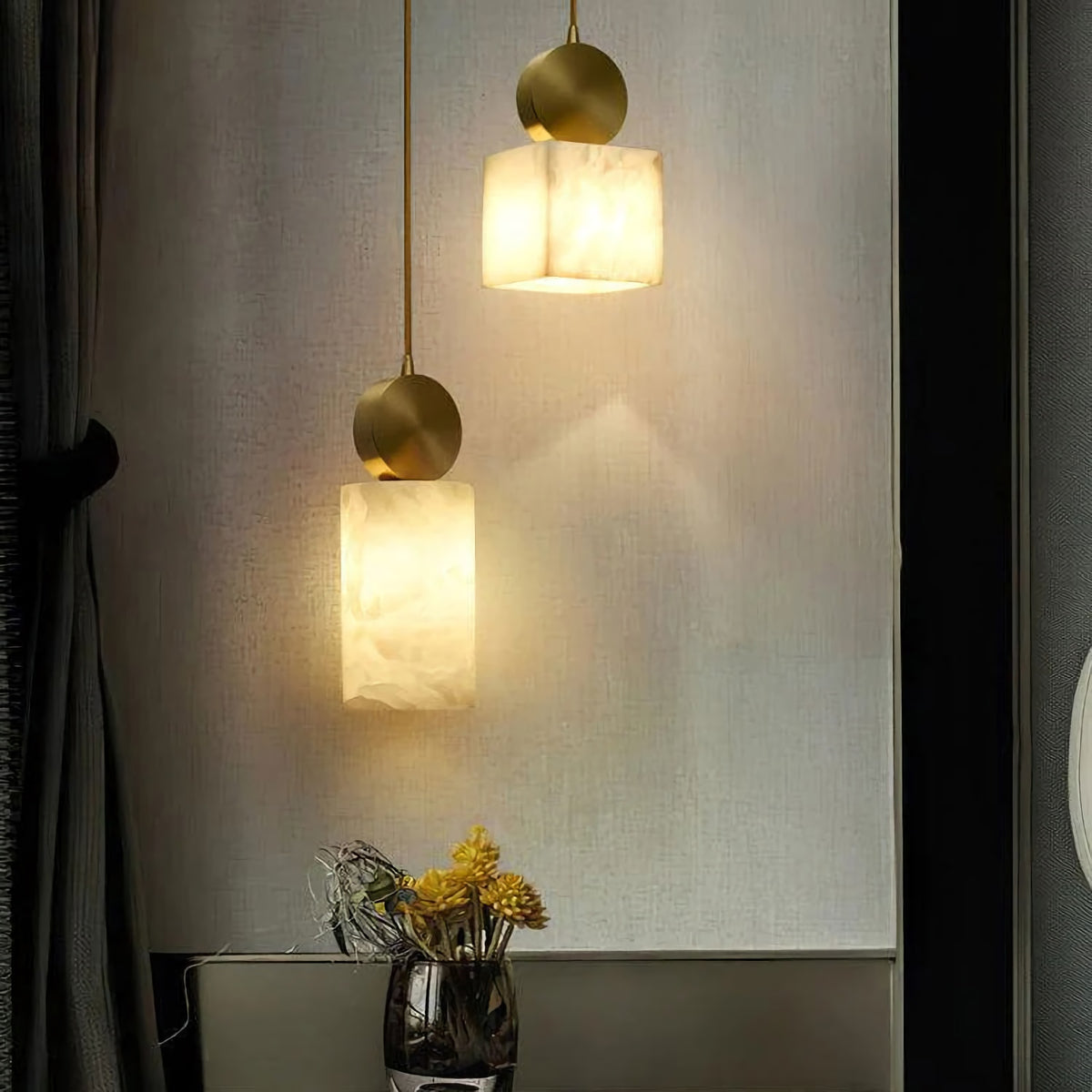 Scandinavian Creative Marble Pendant Light