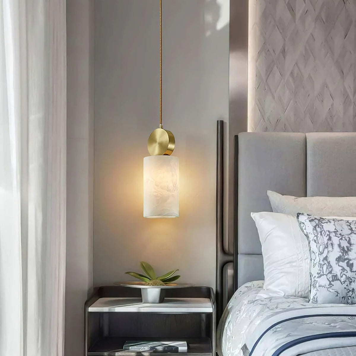 Scandinavian Creative Marble Pendant Light