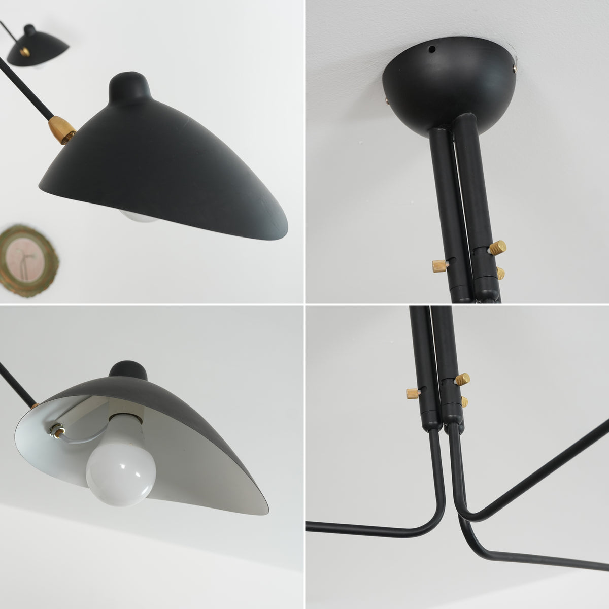 Serge Mouille Ceiling Light