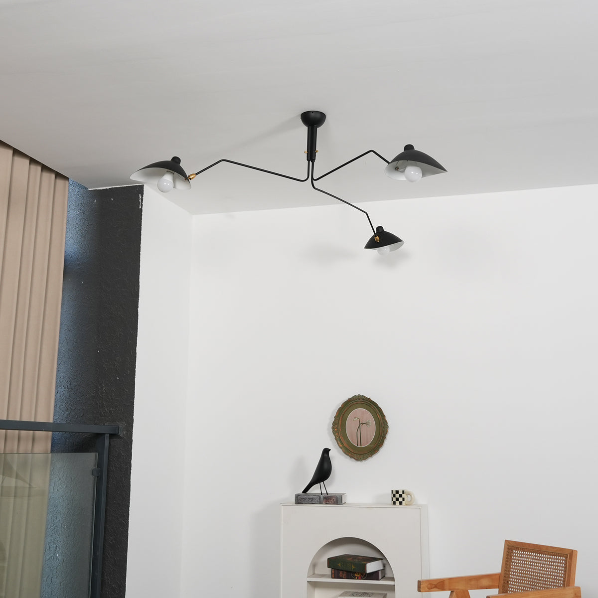 Serge Mouille Ceiling Light