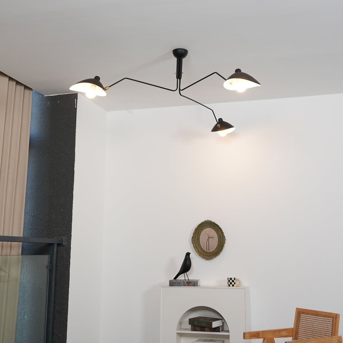Serge Mouille Ceiling Light