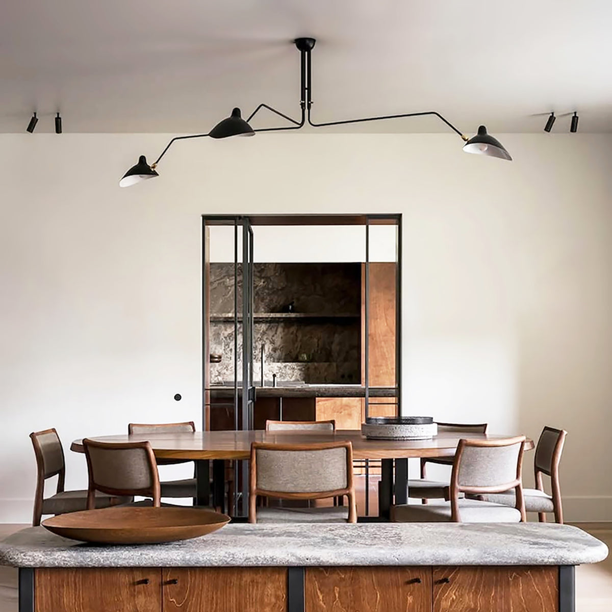 Serge Mouille Ceiling Light