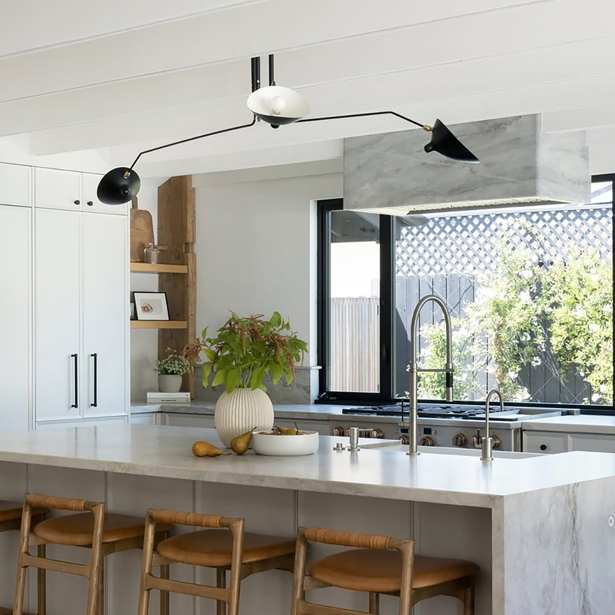 Serge Mouille Ceiling Light