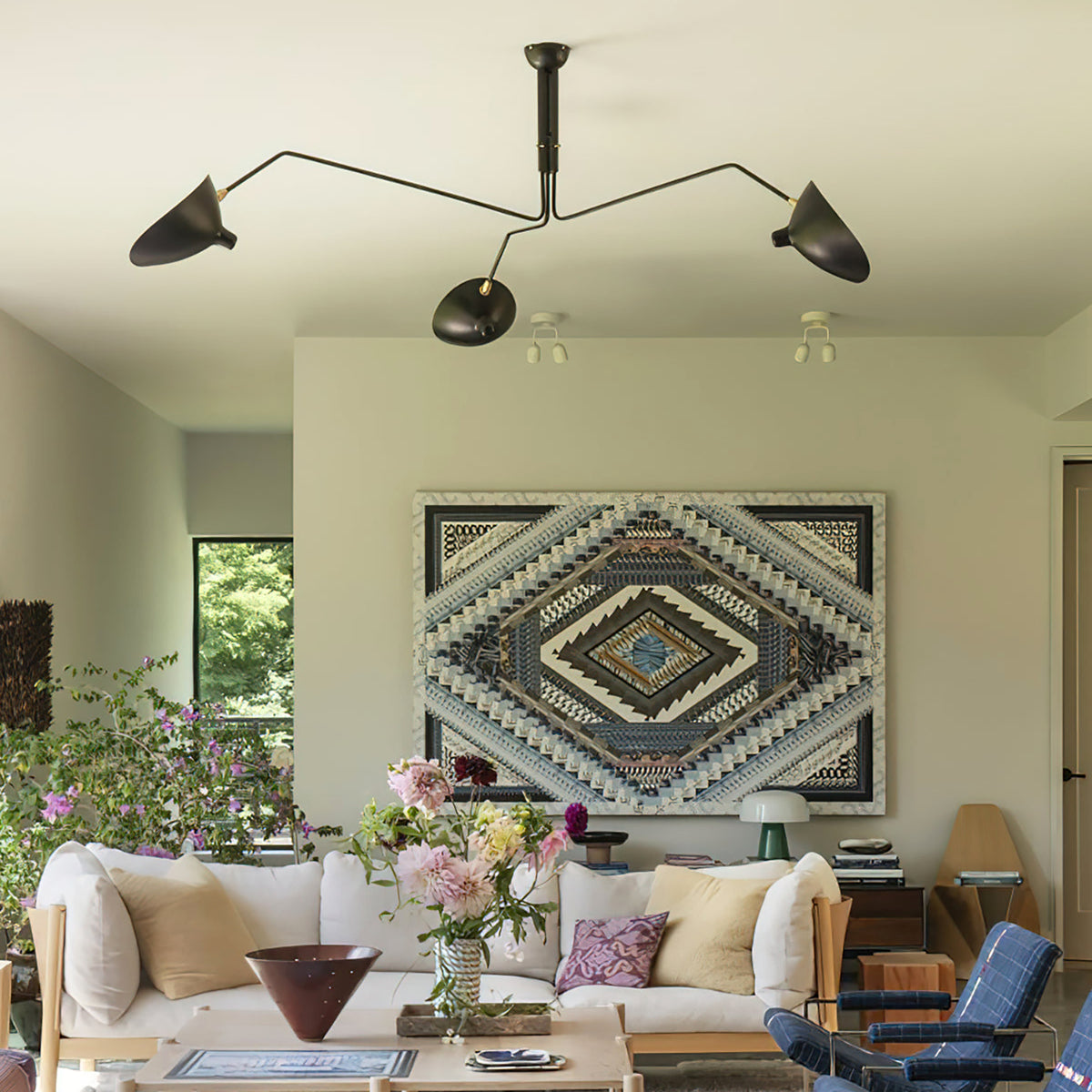 Serge Mouille Ceiling Light