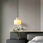 Simple Alabaster Cyls Pendant Lamp