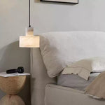 Simple Alabaster Cyls Pendant Lamp