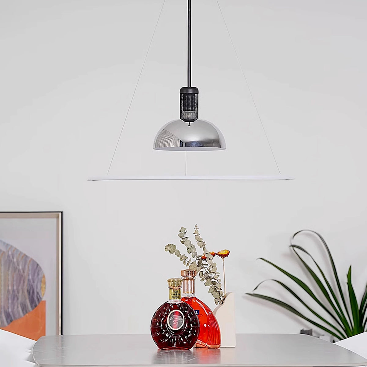 Simple Frisbi Pendant Lamp