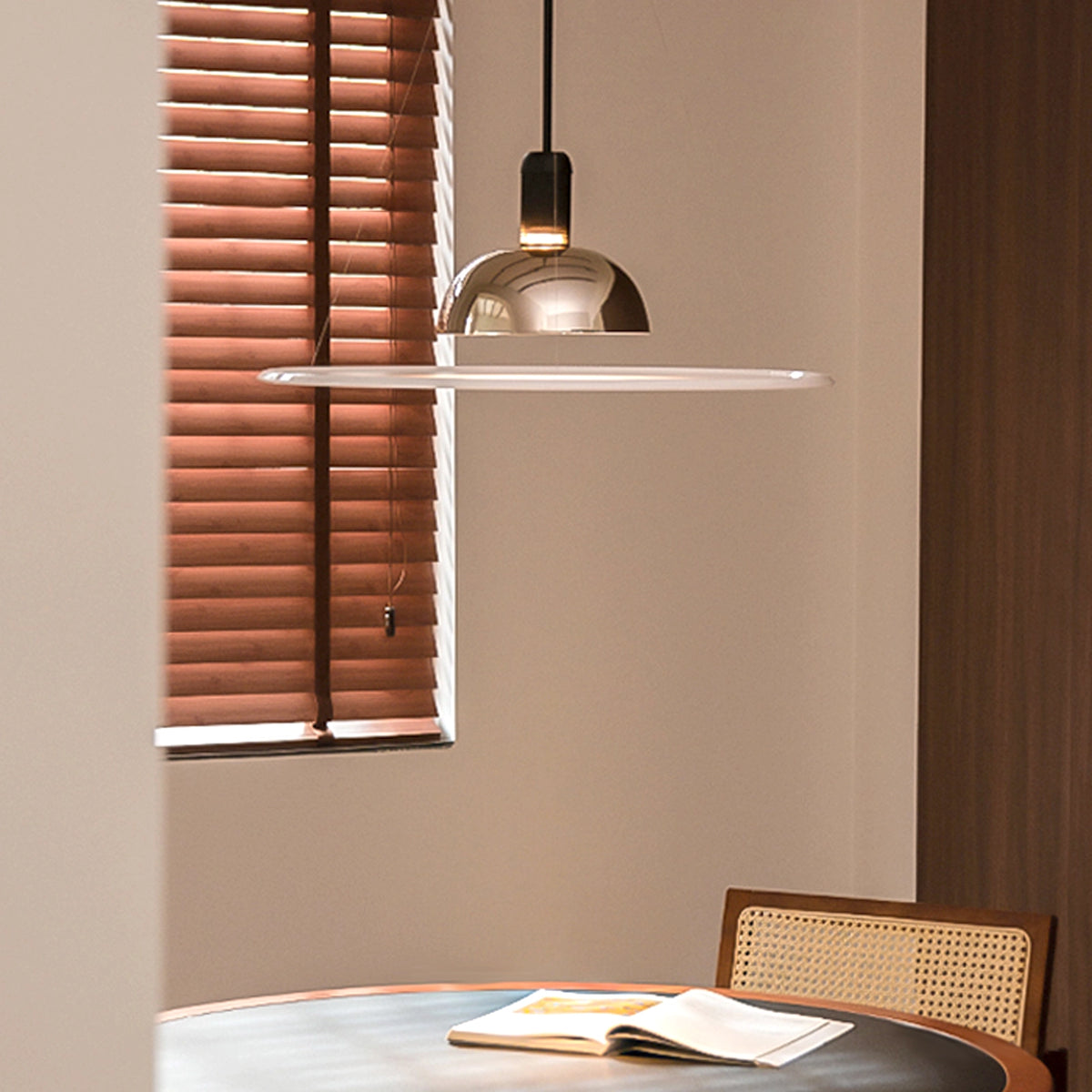 Simple Frisbi Pendant Lamp