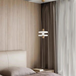 Simple LED Natural Marble Pendant Lamp