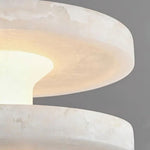 Simple LED Natural Marble Pendant Lamp