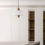 Simple LED Natural Marble Pendant Lamp