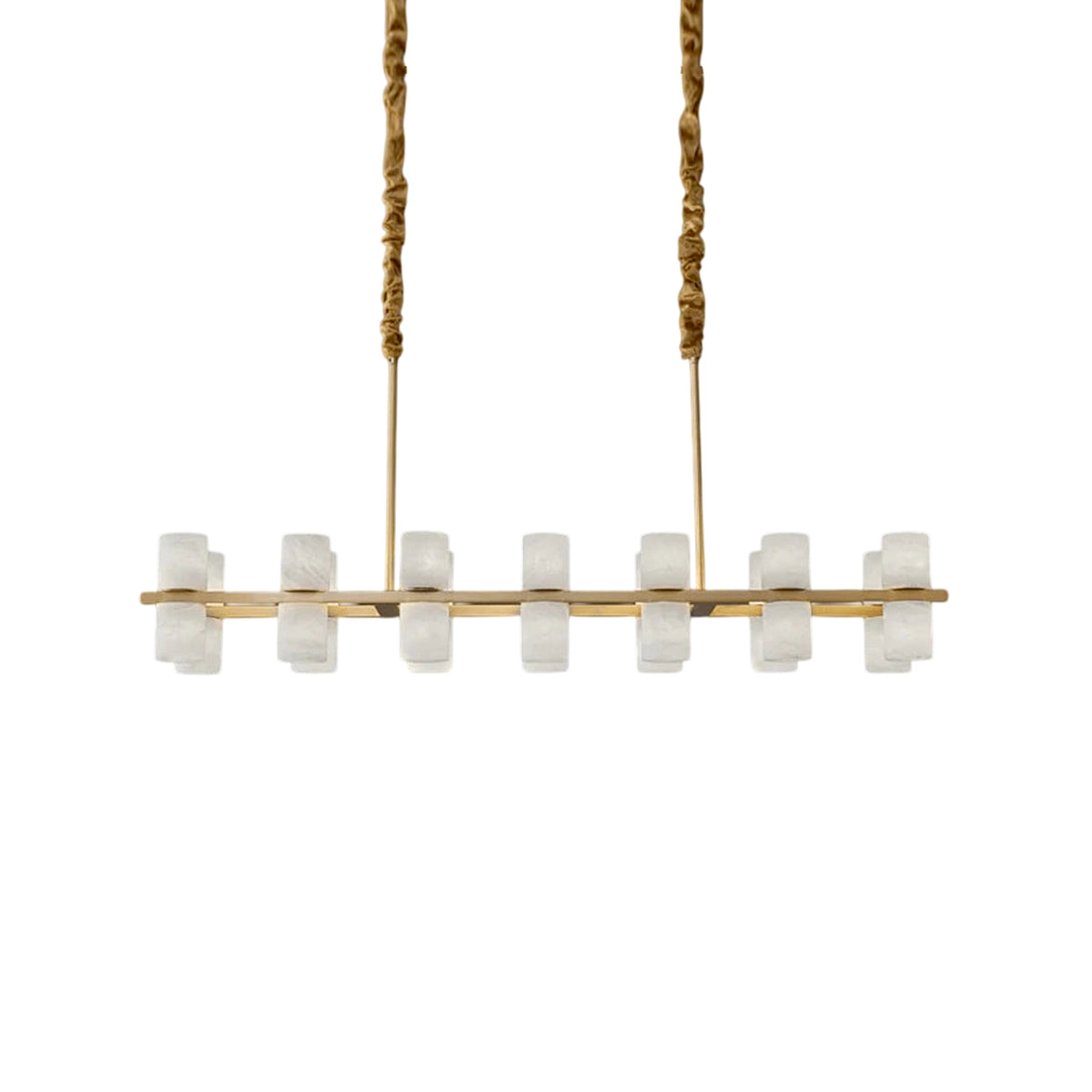 Simple Tabitha Alabaster Chandelier