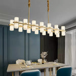 Simple Tabitha Alabaster Chandelier